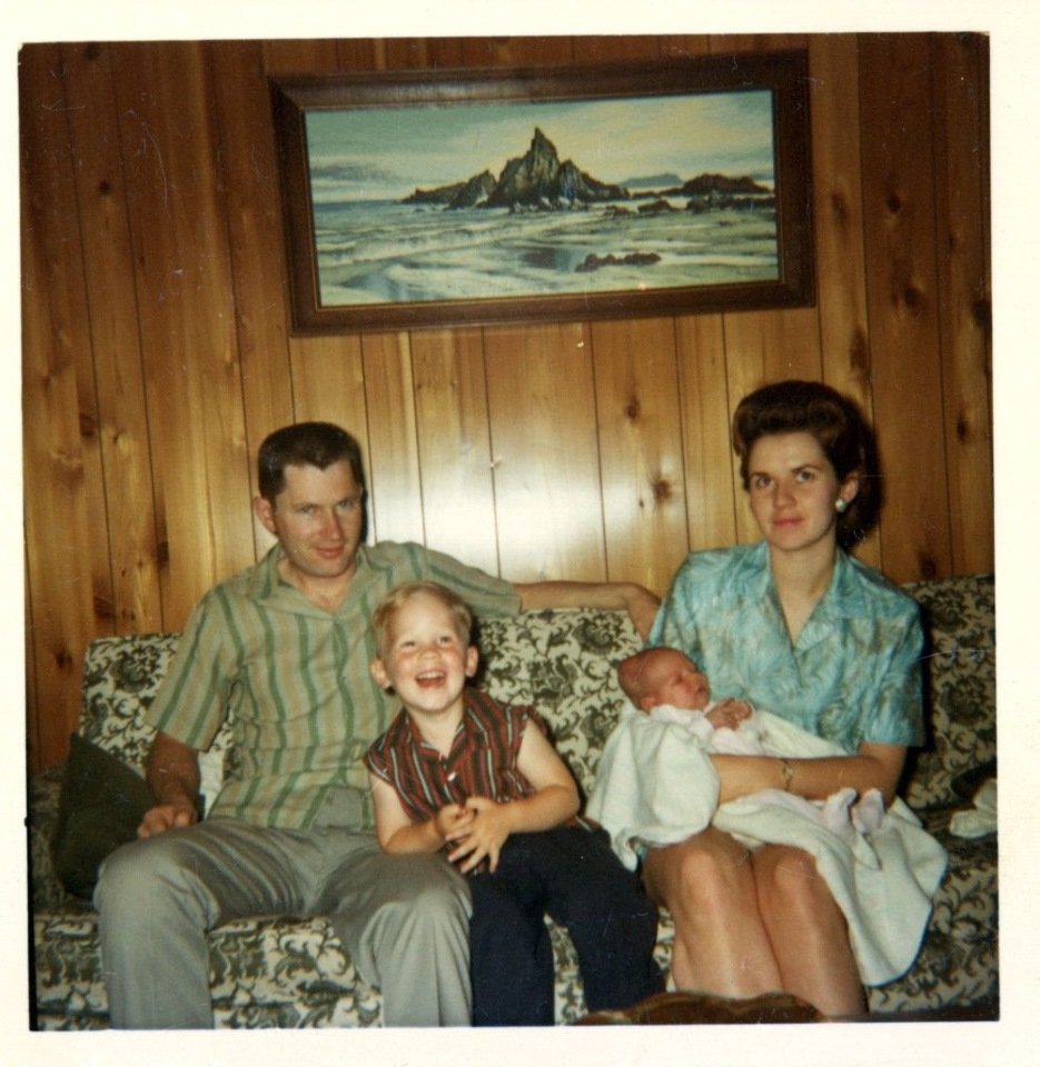 Mom, Dad, Tom Jr., Dawn circa 1966